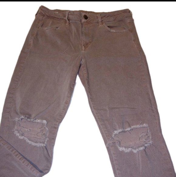 American Eagle Outfitters Denim - American Eagle Next Level Stretch Distressed Jeggings 12
